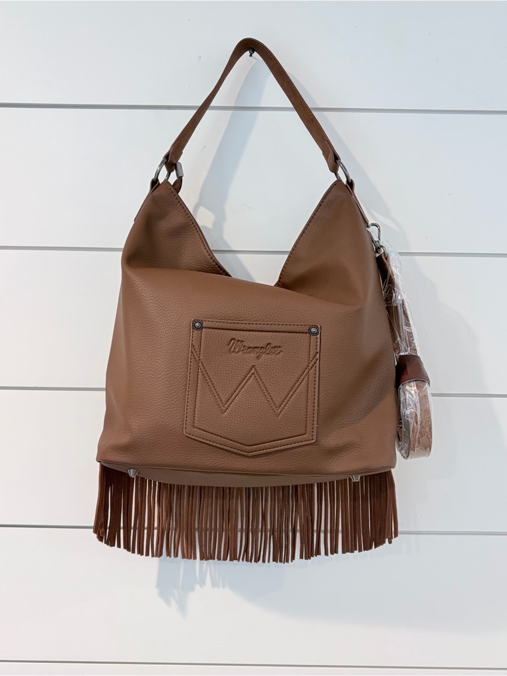 Wrangler Fringe Hobo Tribal Bag Western Boho Coastal Cowgirl Rodeo Core Aztec - Picture 3 of 10